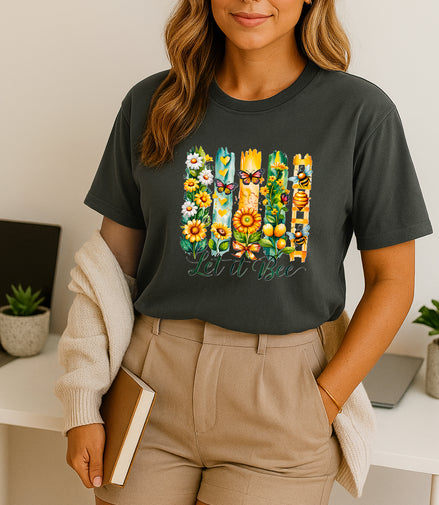 Let It Bee Floral Tee