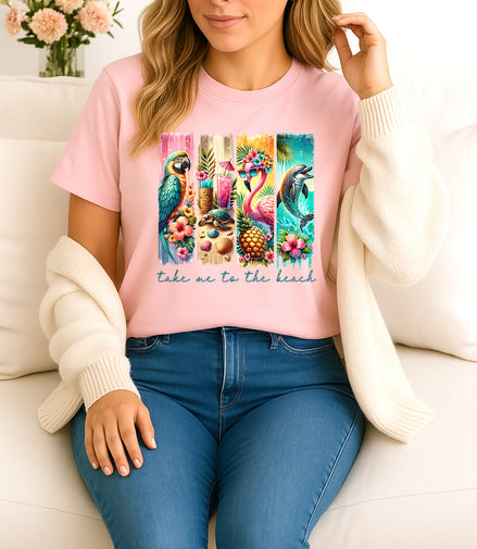 Take Me to the Beach Graphic T-Shirt