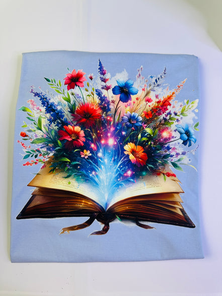 Personalized Book Lover & Floral Bundle