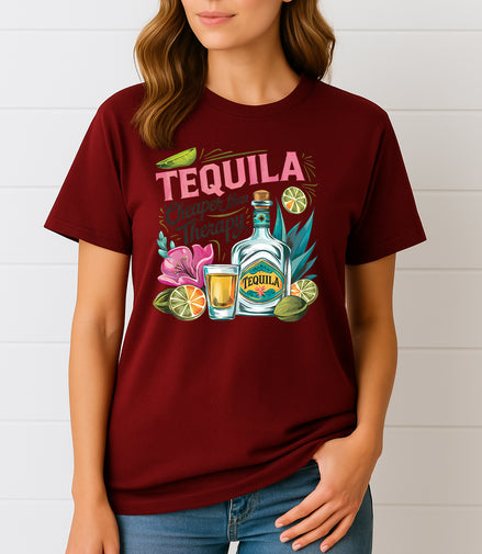 Tequila Cheaper Than Therapy Tee